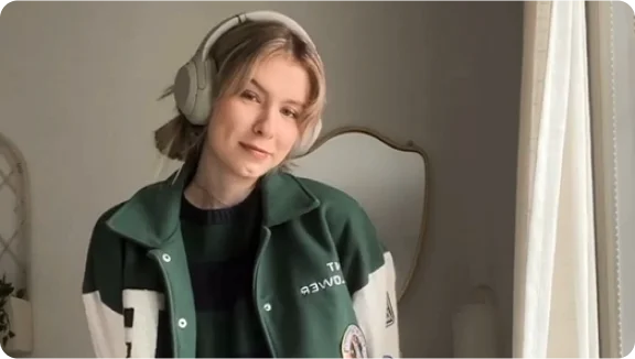 osoba v zelenej bunde